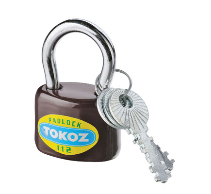 ANTI-THEFT-VANE KEY IRON PADLOCK product