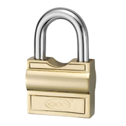 BASKET SHAPE SIDE OPEN BRASS PADLOCK product