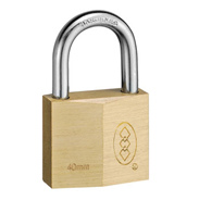 EUROPE STYLE RHOMB TYPE BRASS PADLOCK product