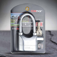 CHROME PLATED ALARM LOCK product